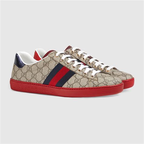 supreme x gucci shoes off white|Shop Gucci GG Supreme New Ace Sneakers .